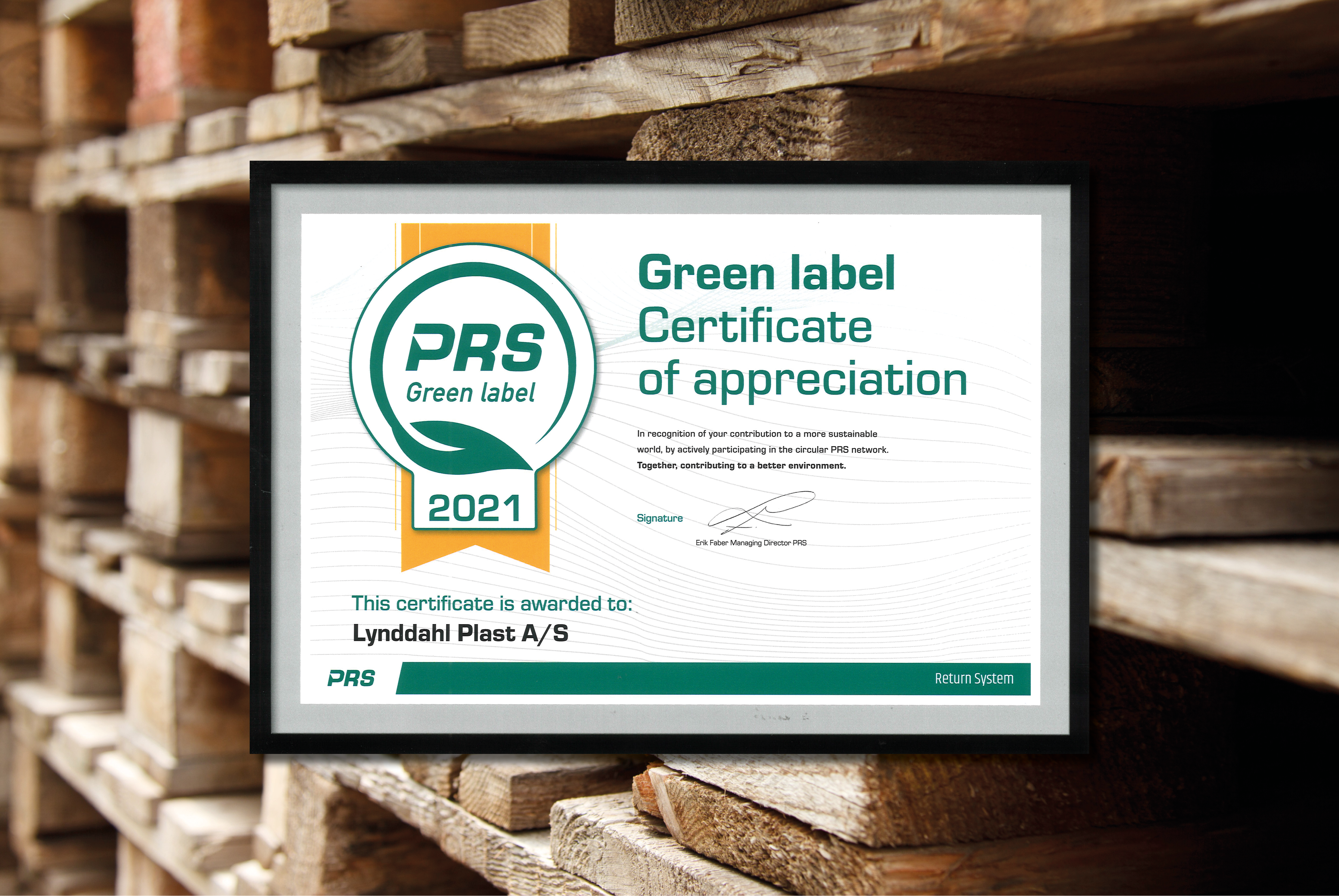 PRS Green Label