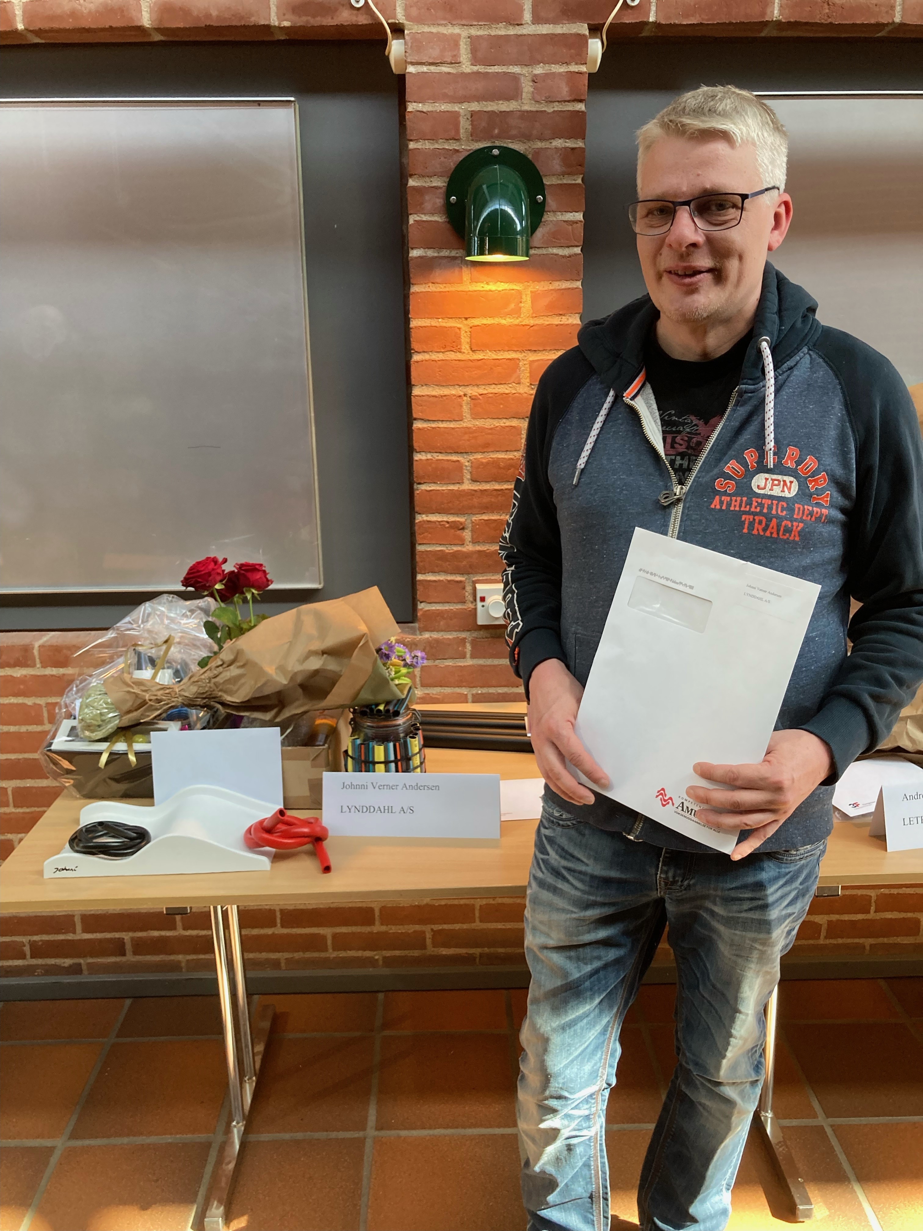 Congratulations to Johnni
