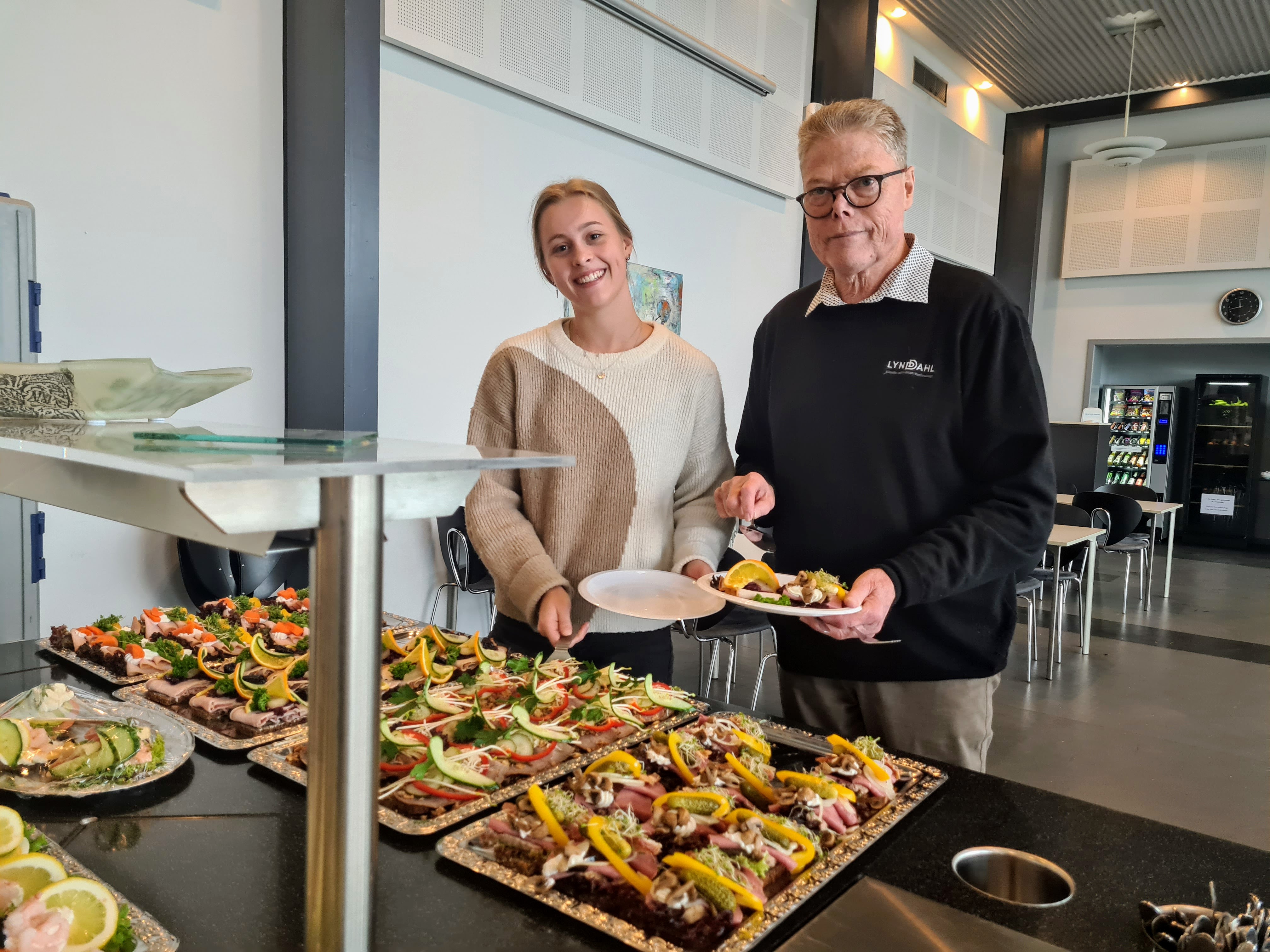 "Budgetlunch" at LYNDDAHL